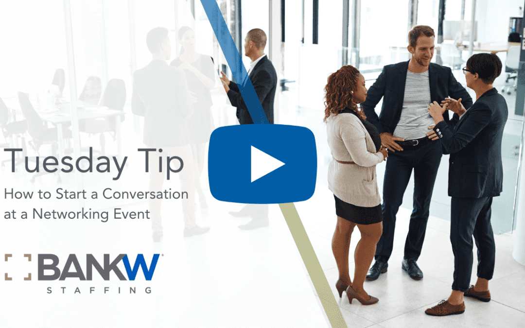 How to Start a Conversation at a Networking Event